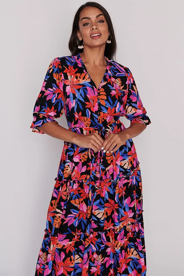 Sam Tropical Crush Maxi Dress