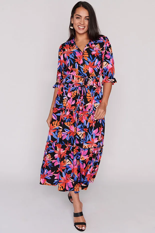 Sam Tropical Crush Maxi Dress