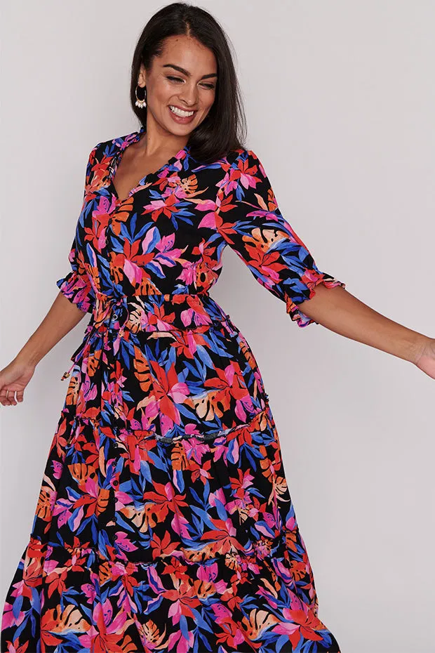 Sam Tropical Crush Maxi Dress