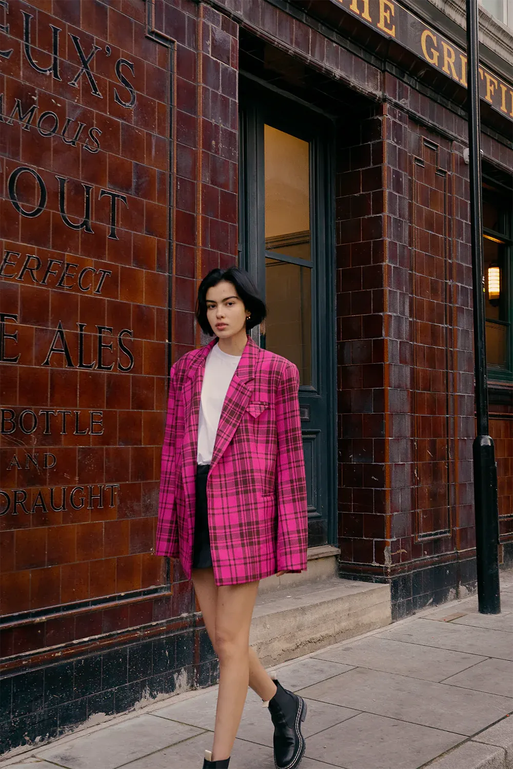 Samantha Blazer in Pink