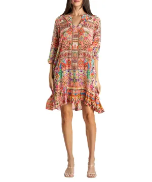 Santorini Mid Length Dress