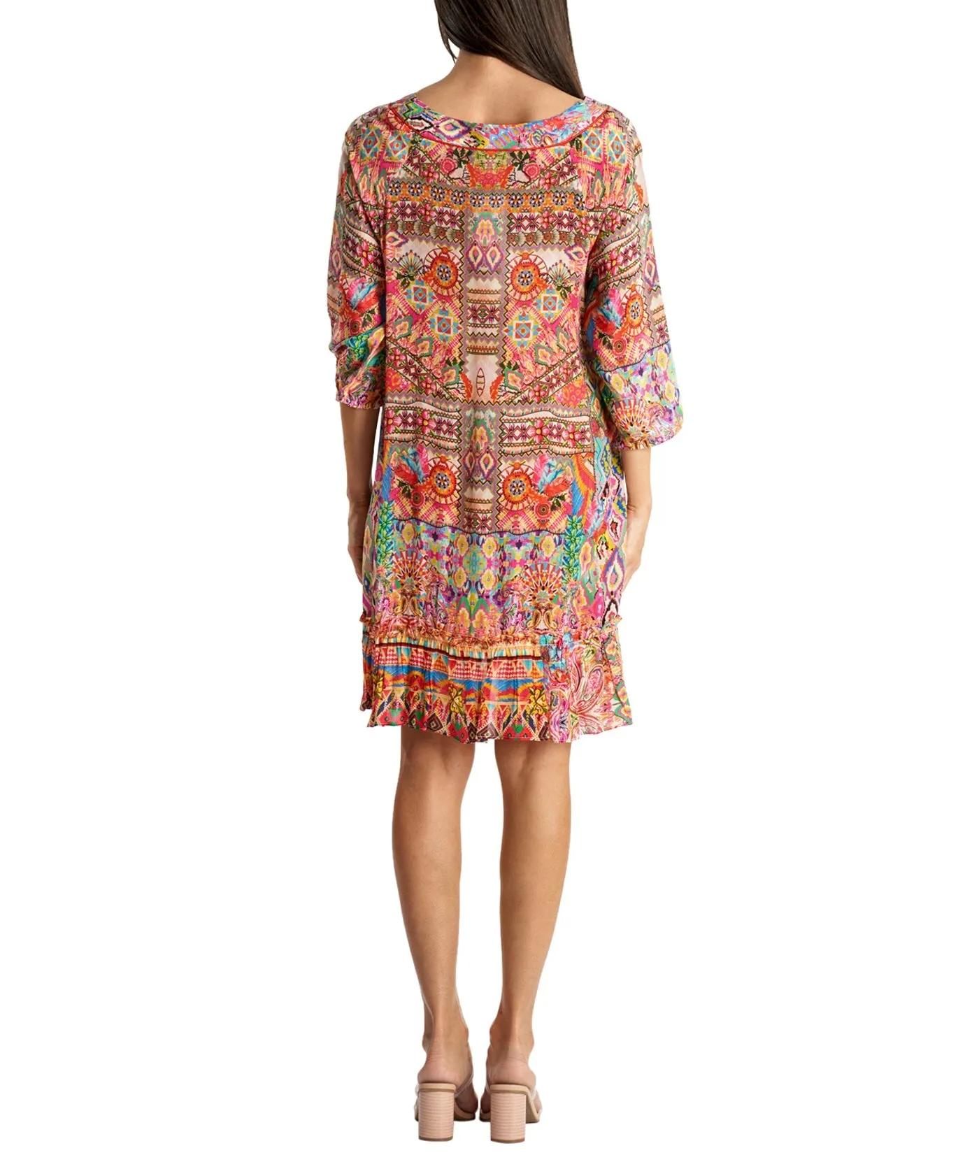 Santorini Mid Length Dress
