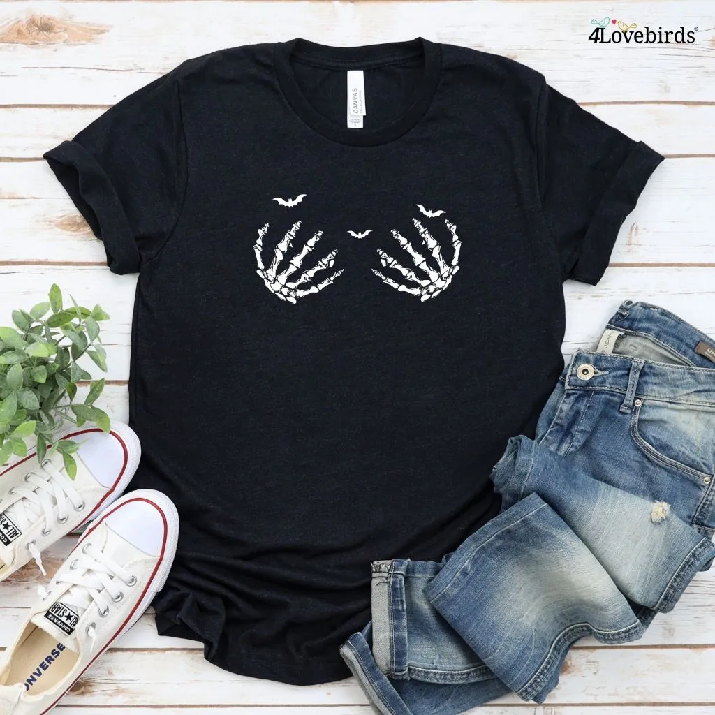Skeleton Hands Halloween Matching Outfits: Fun Party Set, Trick or Treat Ready