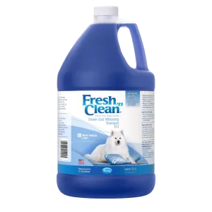 Snowy-Coat Whitening Shampoo Vanilla Scent 15:1 Concentrate Gallon by Fresh 'n Clean