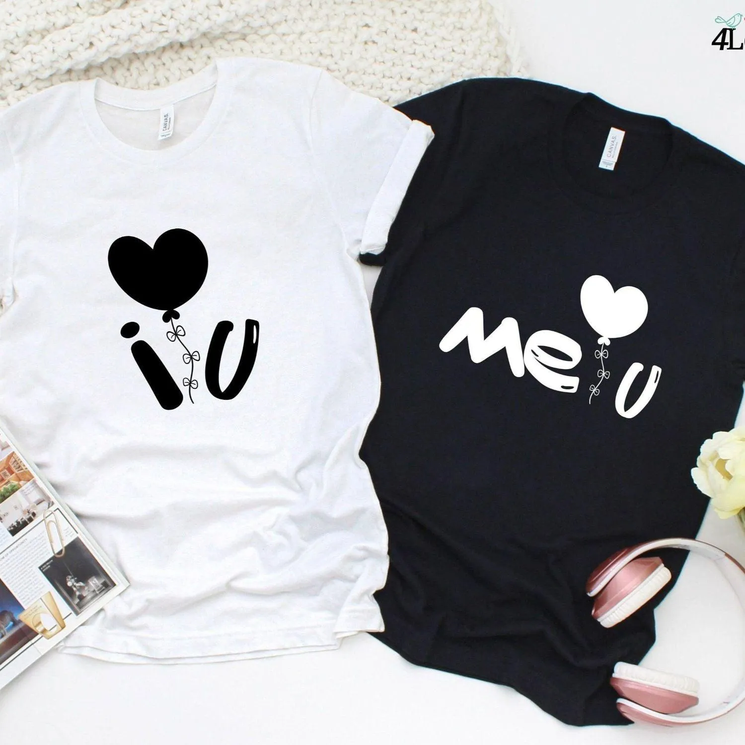 Stay In Style - 'I ❤️ You & Me ❤️' Matching Outfits for Couples. A Gift Of Love!