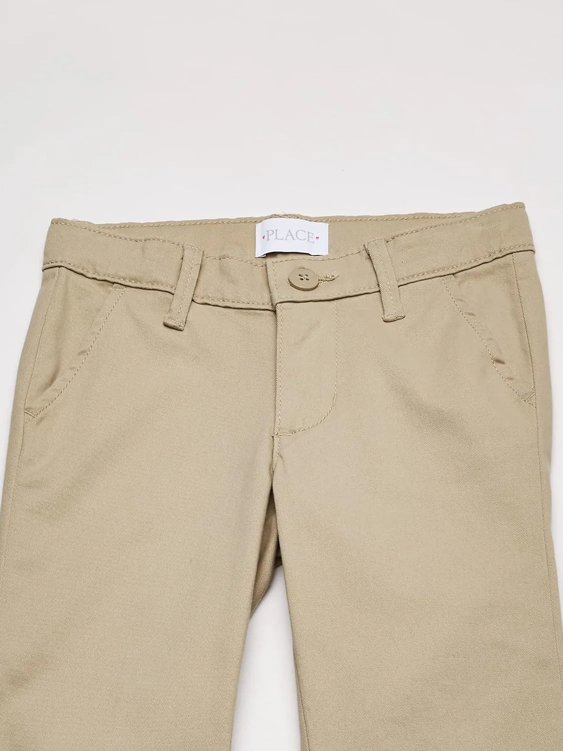 The Children's Place Girls' Toddler Uniform Bootcut Chino Pants