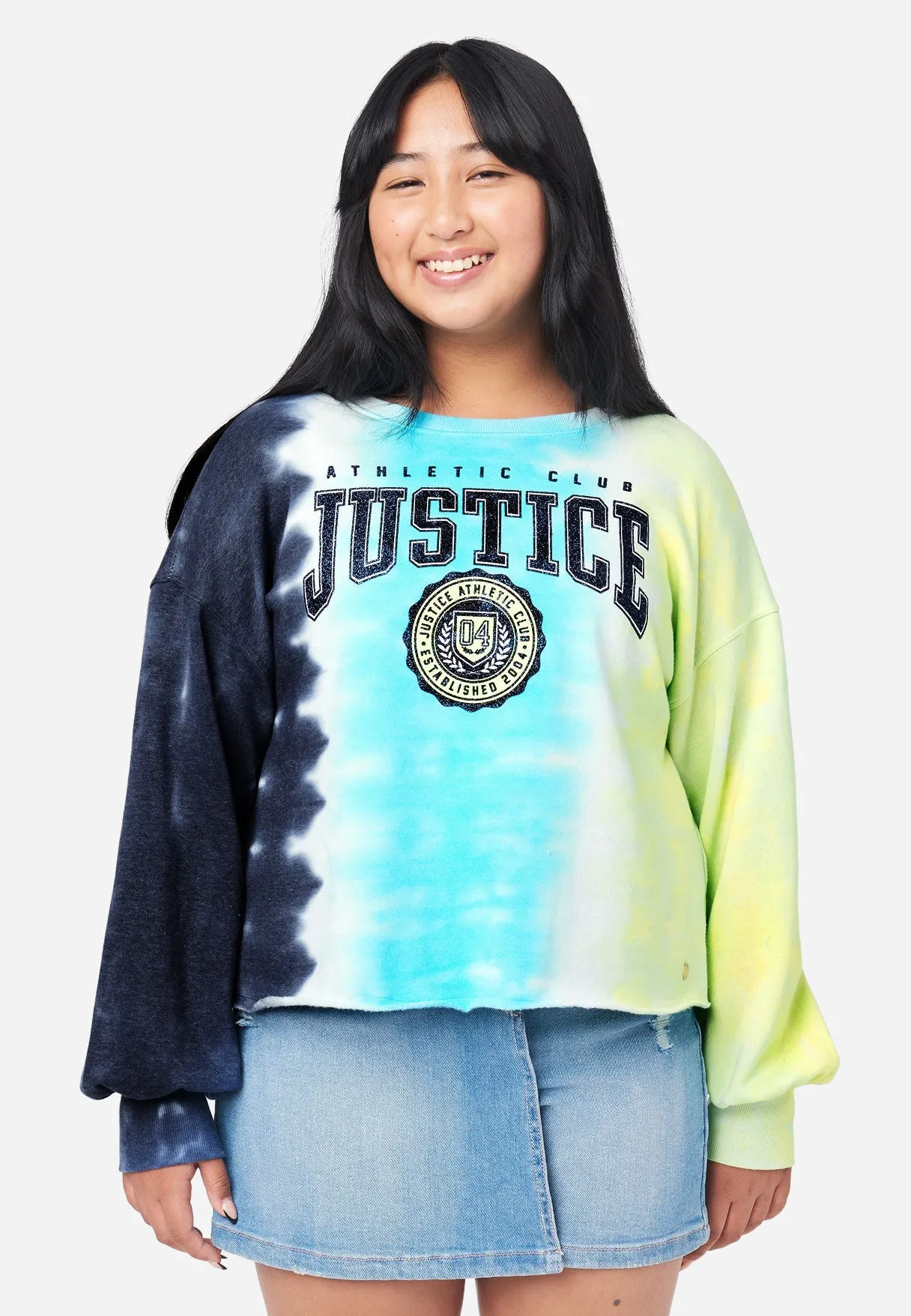 Tie-Dye Crew Sweatshirt