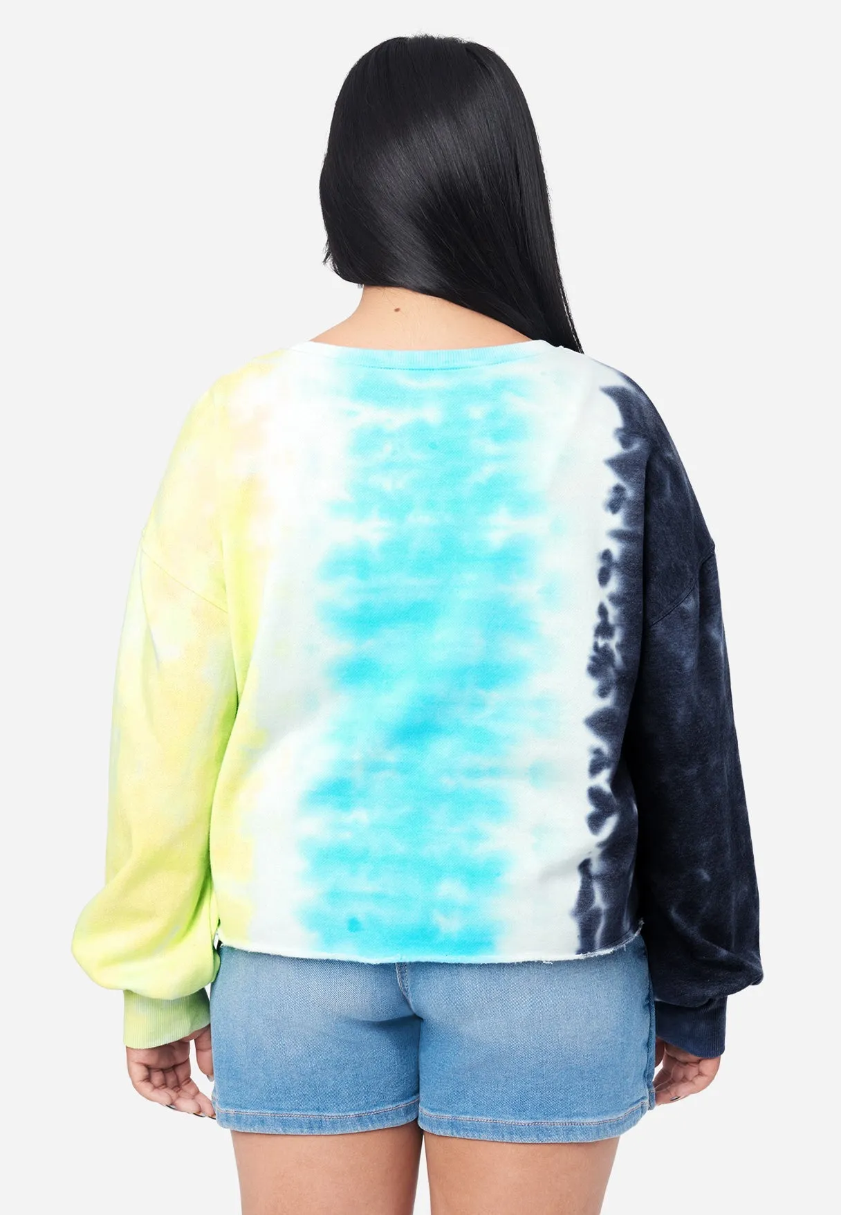Tie-Dye Crew Sweatshirt