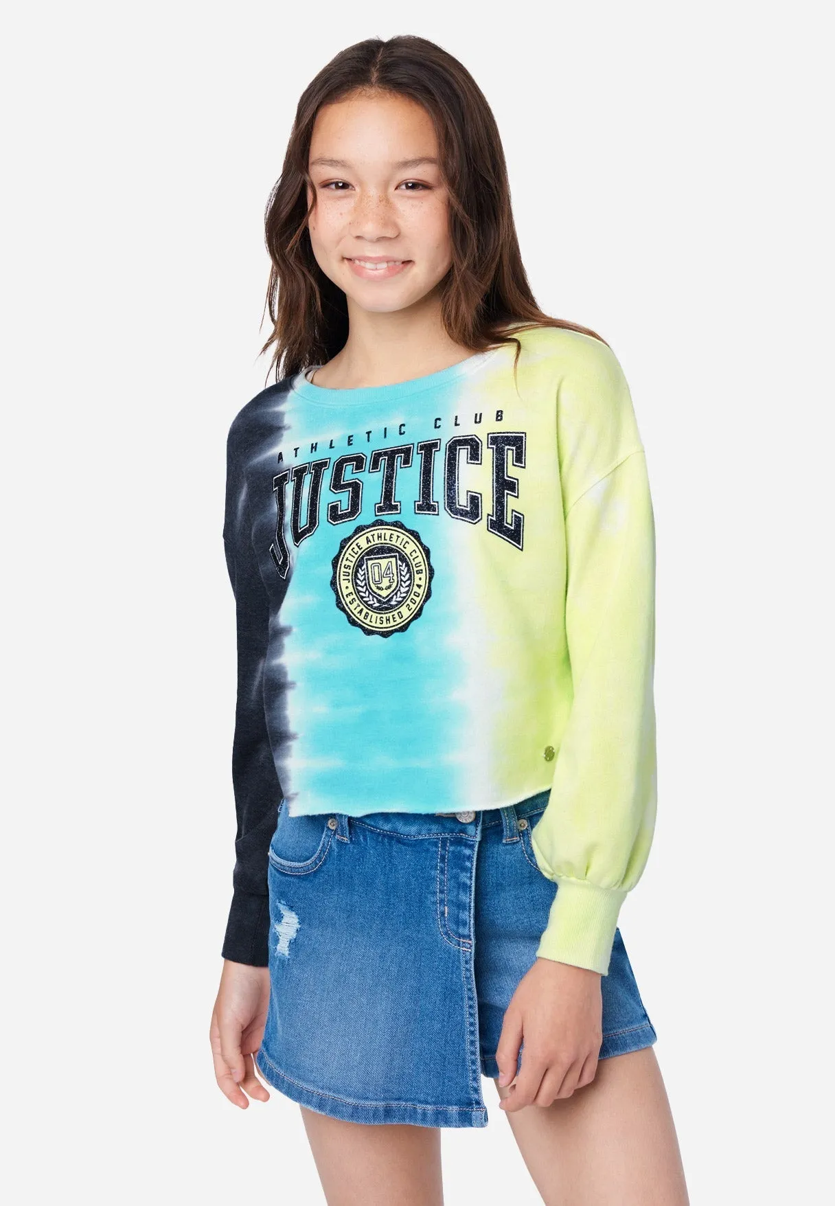 Tie-Dye Crew Sweatshirt