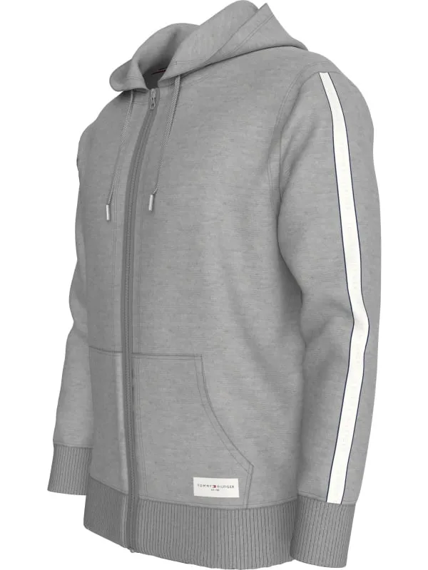 Tommy Hilfiger Men's Established Hoodie -Light Grey Heather