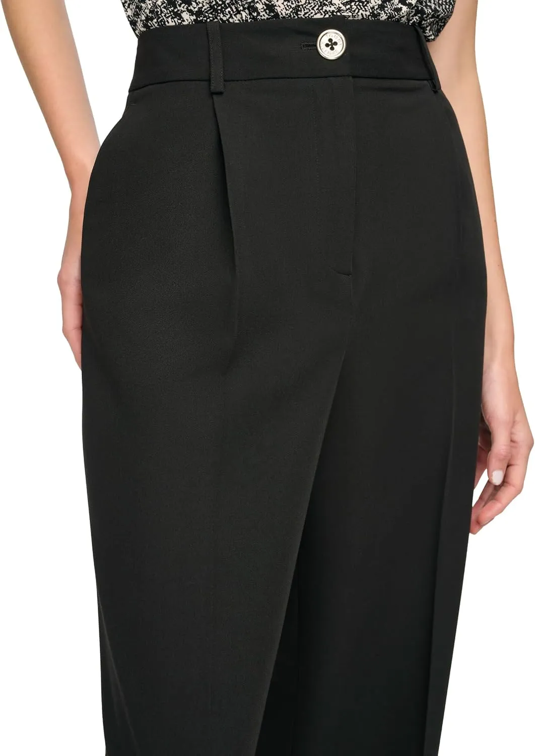 Tommy Hilfiger Women's Full Length Wide Leg Trouser