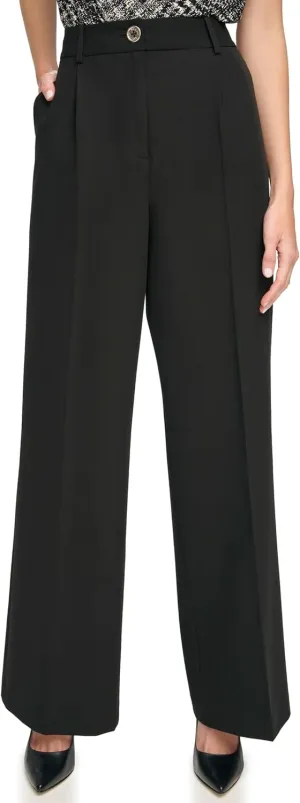 Tommy Hilfiger Women's Full Length Wide Leg Trouser