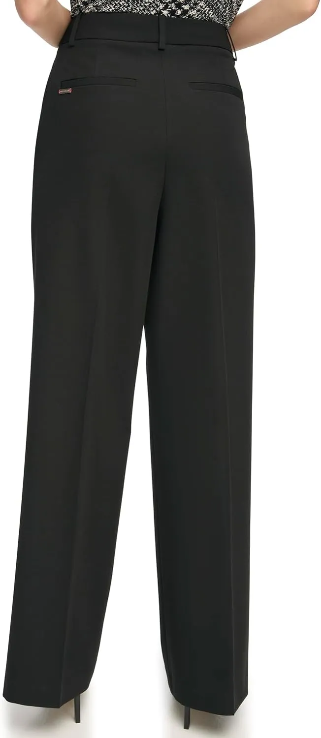 Tommy Hilfiger Women's Full Length Wide Leg Trouser