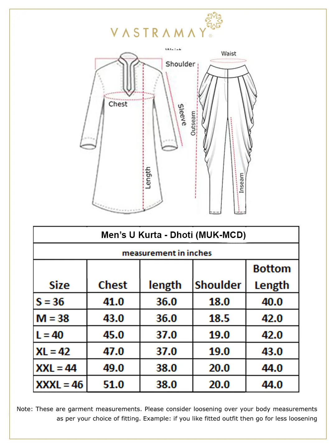 Vastramay Men's Black Cotton Linen Kurta Set