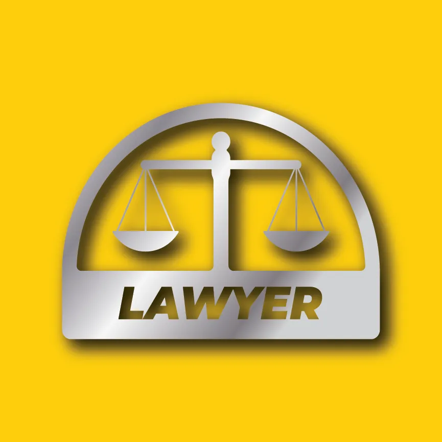Vehicle Sticker: Lawyer Scale