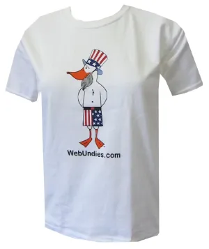 WebUndies Uncle Duck Youth Short Sleeve Logo Tee