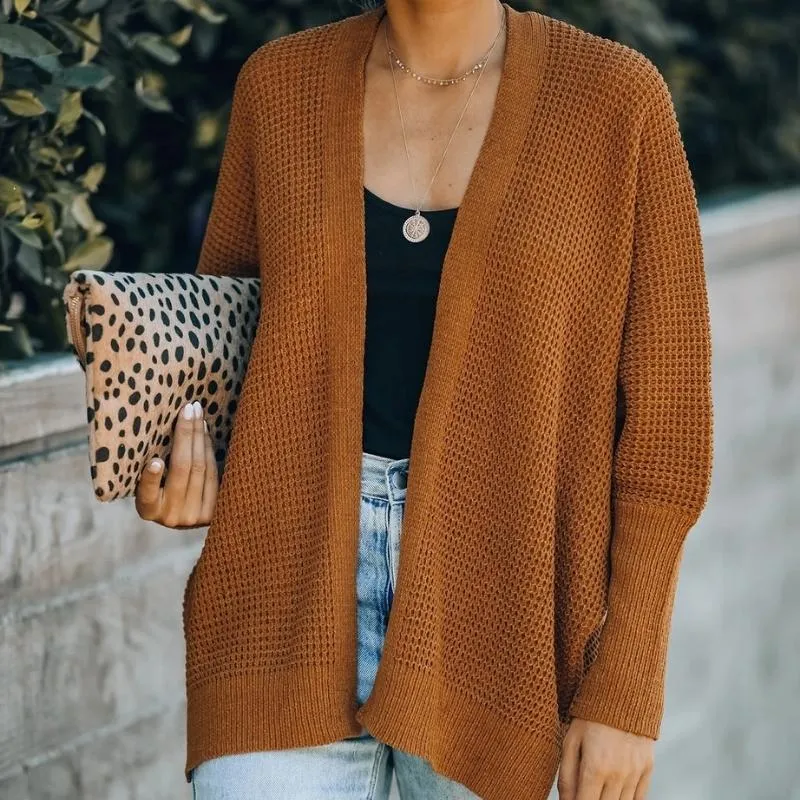 Women's Chunky Knit Cardigan Outwear