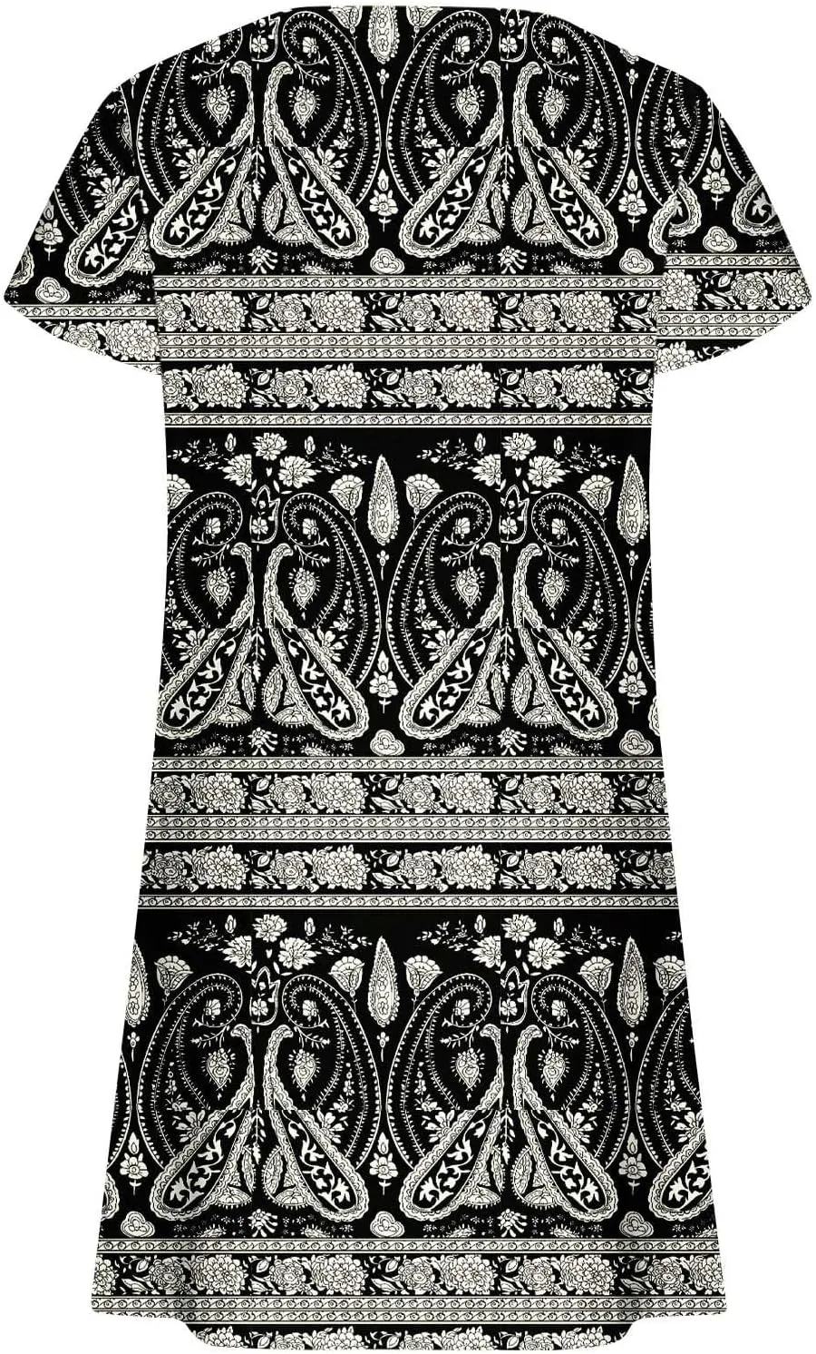 Women's Summer Beach Floral Tshirt Dress Casual Loose a-Line Mini Dresses Short Sleeve Vacation Resort Sundresses