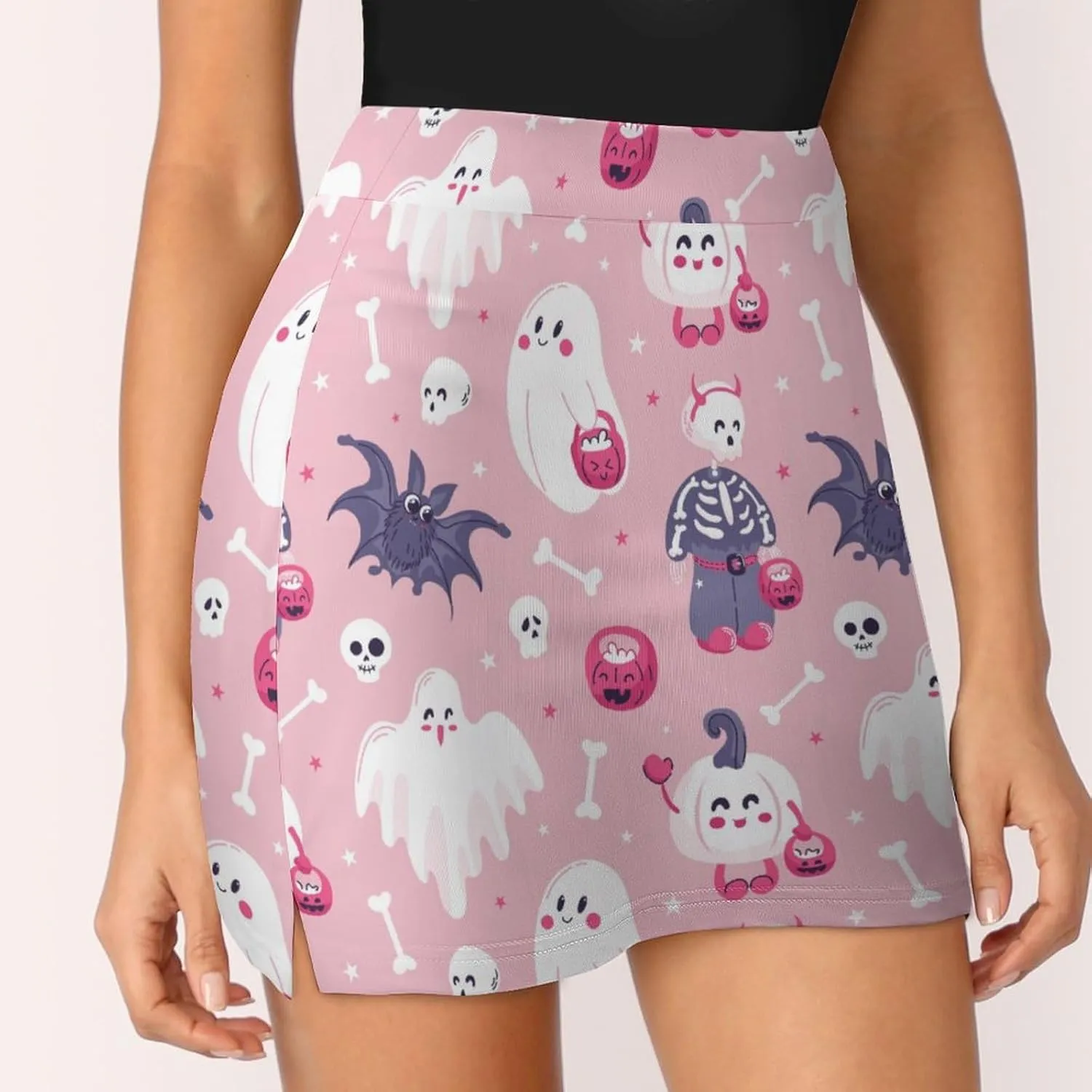 Women's Tennis Skirt Anti-Peek Workout Skorts with Built-in Shorts Pocket for Gym Golf Running