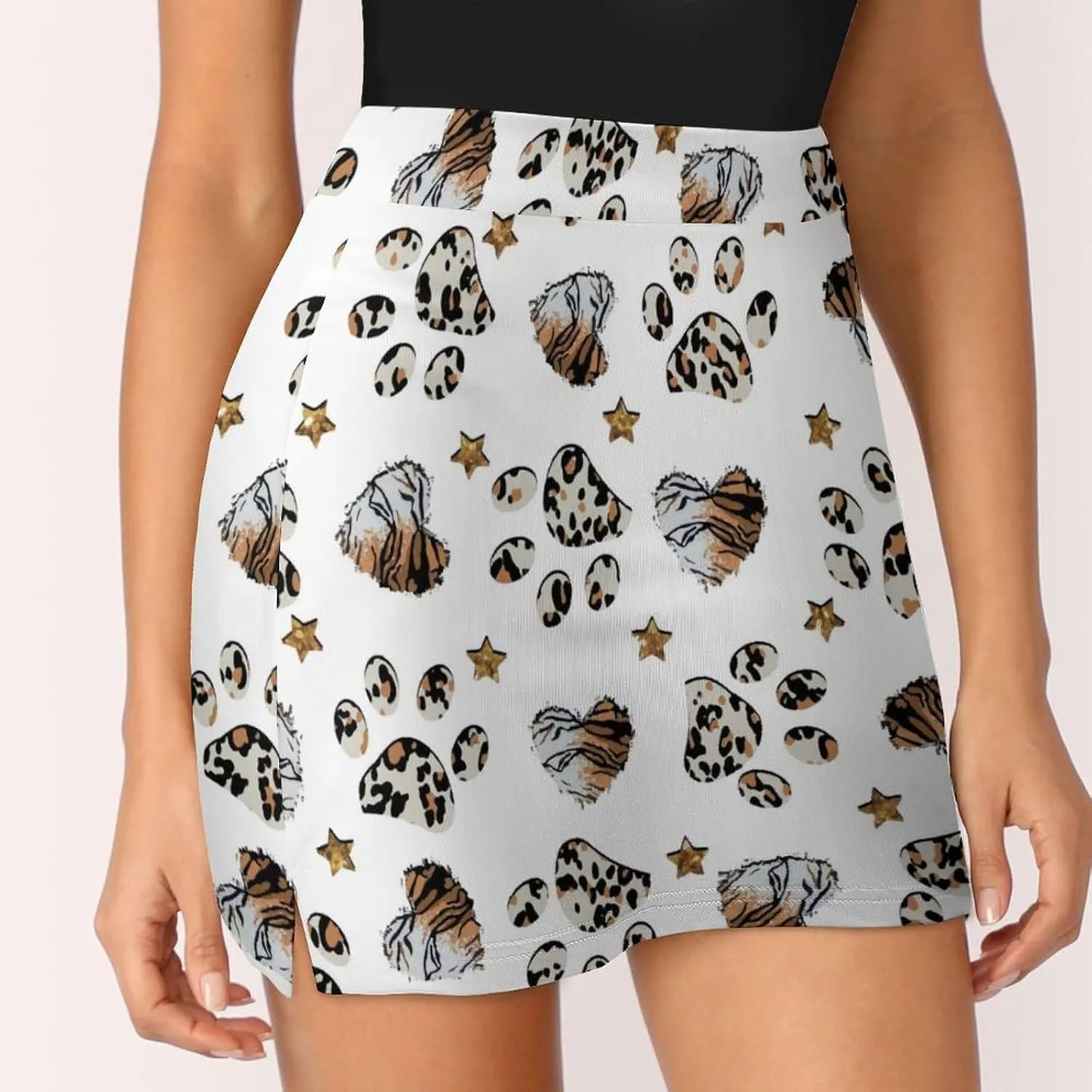 Women's Tennis Skirt Anti-Peek Workout Skorts with Built-in Shorts Pocket for Gym Golf Running